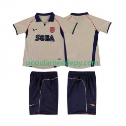 Koszulka Krótka dla Dzieci Arsenal Drugi strój Retro 2001 2002