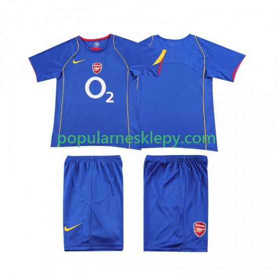 Koszulka Krótka dla Dzieci Arsenal Drugi strój Retro 2004 2005