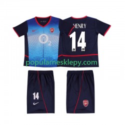 Koszulka Krótka dla Dzieci Arsenal Drugi strój Thierry Henry 14 Retro 2002 2004