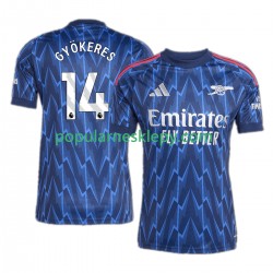 Koszulka Krótka Męska Arsenal Drugi strój Viktor Gyokeres 14 2025-2026
