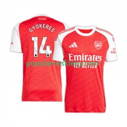 Koszulka Krótka Męska Arsenal Pierwszy strój Viktor Gyokeres 14 2025-2026