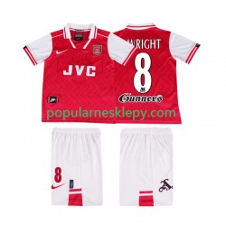 Koszulka Krótka dla Dzieci Arsenal Pierwszy strój WRIGHT 8 Retro 1996 1997
