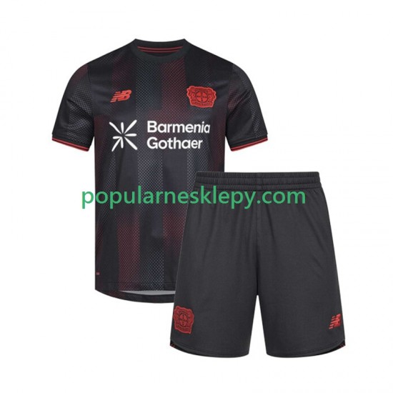Koszulka Krótka dla Dzieci Bayer 04 Leverkusen Pierwszy strój 2025-2026
