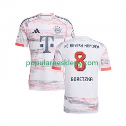 Koszulka Krótka Męska Bayern Monachium Drugi strój Leon Goretzka 8 2025-2026