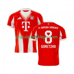 Koszulka Krótka Męska Bayern Monachium Pierwszy strój Leon Goretzka 8 2025-2026