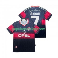 Koszulka Krótka Męska Bayern Monachium Pierwszy strój Scholl 7 Retro 1997 1999
