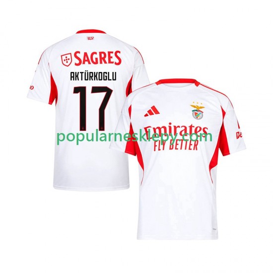 Koszulka Krótka Męska Benfica Drugi strój Kerem Akturkoglu 17 2025-2026