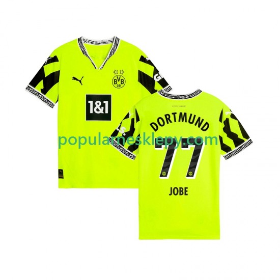 Koszulka Krótka Męska Borussia Dortmund Pierwszy strój Jobe Bellingham 77 Special 2024-2025