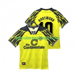 Koszulka Krótka Męska Borussia Dortmund Pierwszy strój Moller 10 Retro 1994 1995