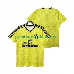 Koszulka Krótka Męska Borussia Dortmund Pierwszy strój Retro 1988 1989