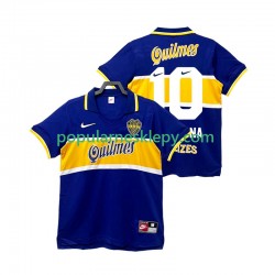 Koszulka Krótka Męska CA Boca Juniors Pierwszy strój MARADONA 10 Retro 1997 1998