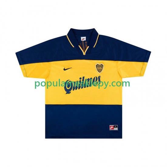 Koszulka Krótka Męska CA Boca Juniors Pierwszy strój Retro 1999 2000