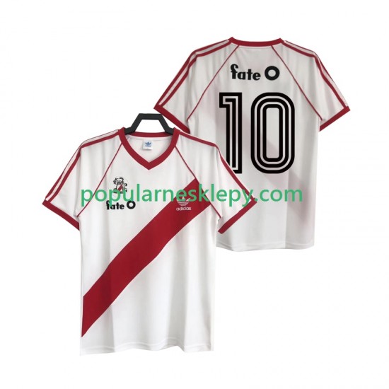 Koszulka Krótka Męska CA River Plate Pierwszy strój 10 Retro 1986