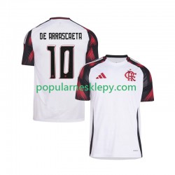 Koszulka Krótka Męska CR Flamengo Drugi strój Giorgian de Arrascaeta 10 2025-2026