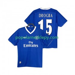 Koszulka Krótka Męska Chelsea Pierwszy strój DROGBA 15 Retro 2003 2005