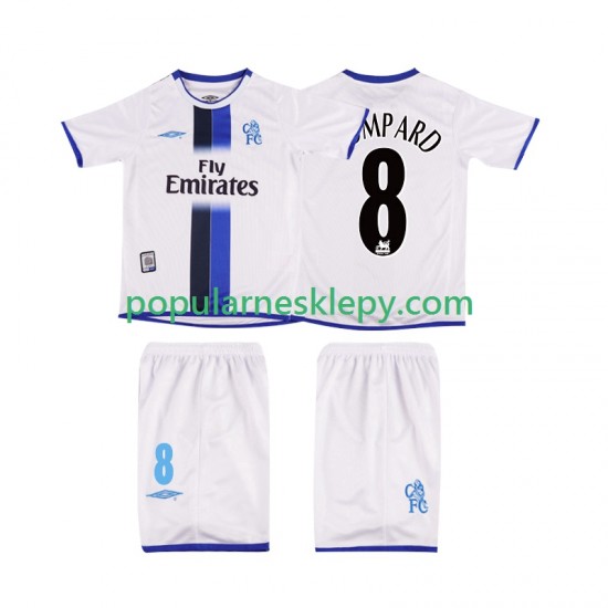 Koszulka Krótka dla Dzieci Chelsea Drugi strój LOMPARD 8 Retro 2003 2004