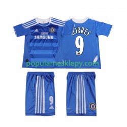 Koszulka Krótka dla Dzieci Chelsea Pierwszy strój Torres 9 Retro 2011 2012