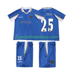Koszulka Krótka dla Dzieci Chelsea Pierwszy strój ZOLA 25 Retro 1997 1999