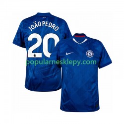 Koszulka Krótka Męska Chelsea Pierwszy strój joao pedro 20 2025-2026