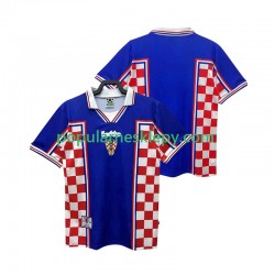 Koszulka Krótka Męska Reprezentacji Chorwacji Drugi strój Retro 1998