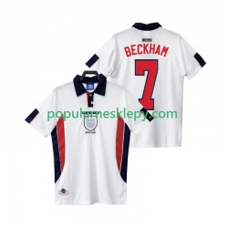 Koszulka Krótka Męska Reprezentacji Anglii Pierwszy strój BECKHAM 7 Retro 1998