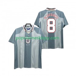 Koszulka Krótka Męska Reprezentacji Anglii Drugi strój CASCOIGNE 8 Retro 1996