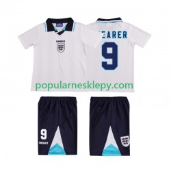 Koszulka Krótka dla Dzieci Reprezentacji Anglii Pierwszy strój SHEARER 9 Retro 1996