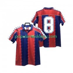 Koszulka Krótka Męska FC Barcelona Pierwszy strój 8 Retro 1992 1995