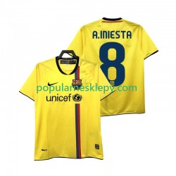 Koszulka Krótka Męska FC Barcelona Drugi strój A INIESTA 8 Retro 2008 2009