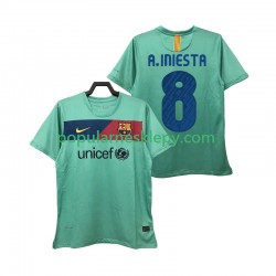 Koszulka Krótka Męska FC Barcelona Drugi strój A INIESTA 8 Retro 2010 2011