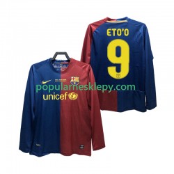 Koszulka Długi Męska FC Barcelona Pierwszy strój ETO O 9 Retro Champions League 2008 2009