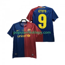 Koszulka Krótka Męska FC Barcelona Pierwszy strój ETO O 9 Retro Champions League 2008 2009