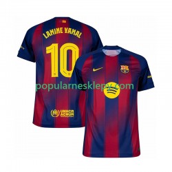 Koszulka Krótka Męska FC Barcelona Pierwszy strój Lamine Yamal 10 Champions League 2025-2026