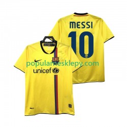 Koszulka Krótka Męska FC Barcelona Drugi strój Lionel Messi 10 Retro 2008 2009