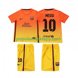 Koszulka Krótka dla Dzieci FC Barcelona Drugi strój Lionel Messi 10 Retro 2012 2013