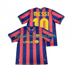 Koszulka Krótka Męska FC Barcelona Pierwszy strój Lionel Messi 10 Retro 2009 2010