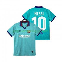 Koszulka Krótka Męska FC Barcelona Trzeci strój Lionel Messi 10 Retro 2019 2020
