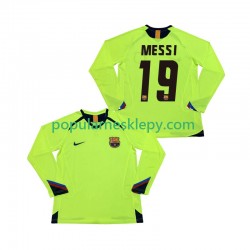Koszulka Długi Męska FC Barcelona Drugi strój Lionel Messi 19 Retro 2005 2006