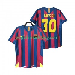Koszulka Krótka Męska FC Barcelona Pierwszy strój Lionel Messi 30 Retro 2005 2006