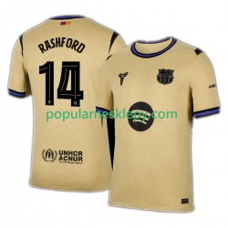 Koszulka Krótka Męska FC Barcelona Drugi strój Marcus Rashford 14 UCL 2025-2026