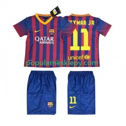 Koszulka Krótka dla Dzieci FC Barcelona Pierwszy strój Neymar JR 11 Retro 2013 2014