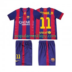 Koszulka Krótka dla Dzieci FC Barcelona Pierwszy strój Neymar JR 11 Retro 2014 2015