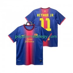 Koszulka Krótka Męska FC Barcelona Pierwszy strój Neymar JR 11 Retro 2012 2013
