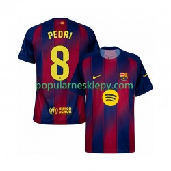 Koszulka Krótka Męska FC Barcelona Pierwszy strój Pedri 8 2025-2026