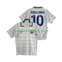 Koszulka Krótka Męska FC Barcelona Drugi strój RONALDINHO 10 Retro 2003 2004