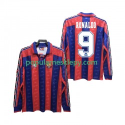 Koszulka Długi Męska FC Barcelona Pierwszy strój RONALDO 9 Retro 1996 1997