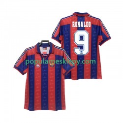 Koszulka Krótka Męska FC Barcelona Pierwszy strój RONALDO 9 Retro 1996 1997