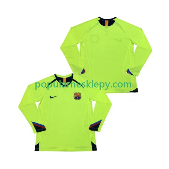 Koszulka Długi Męska FC Barcelona Drugi strój Retro 2005 2006