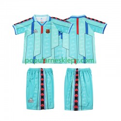 Koszulka Krótka dla Dzieci FC Barcelona Drugi strój Retro 1996 1997