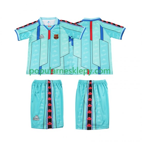 Koszulka Krótka dla Dzieci FC Barcelona Drugi strój Retro 1996 1997